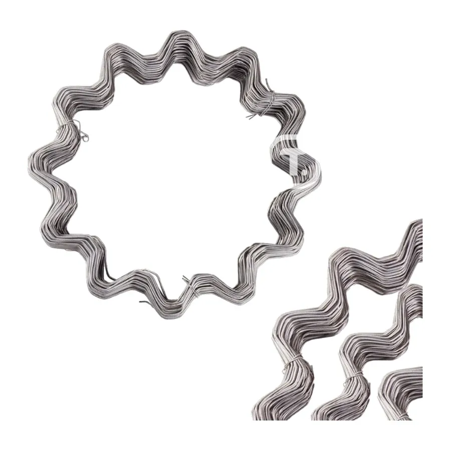 Alambre zig zag galvanizado