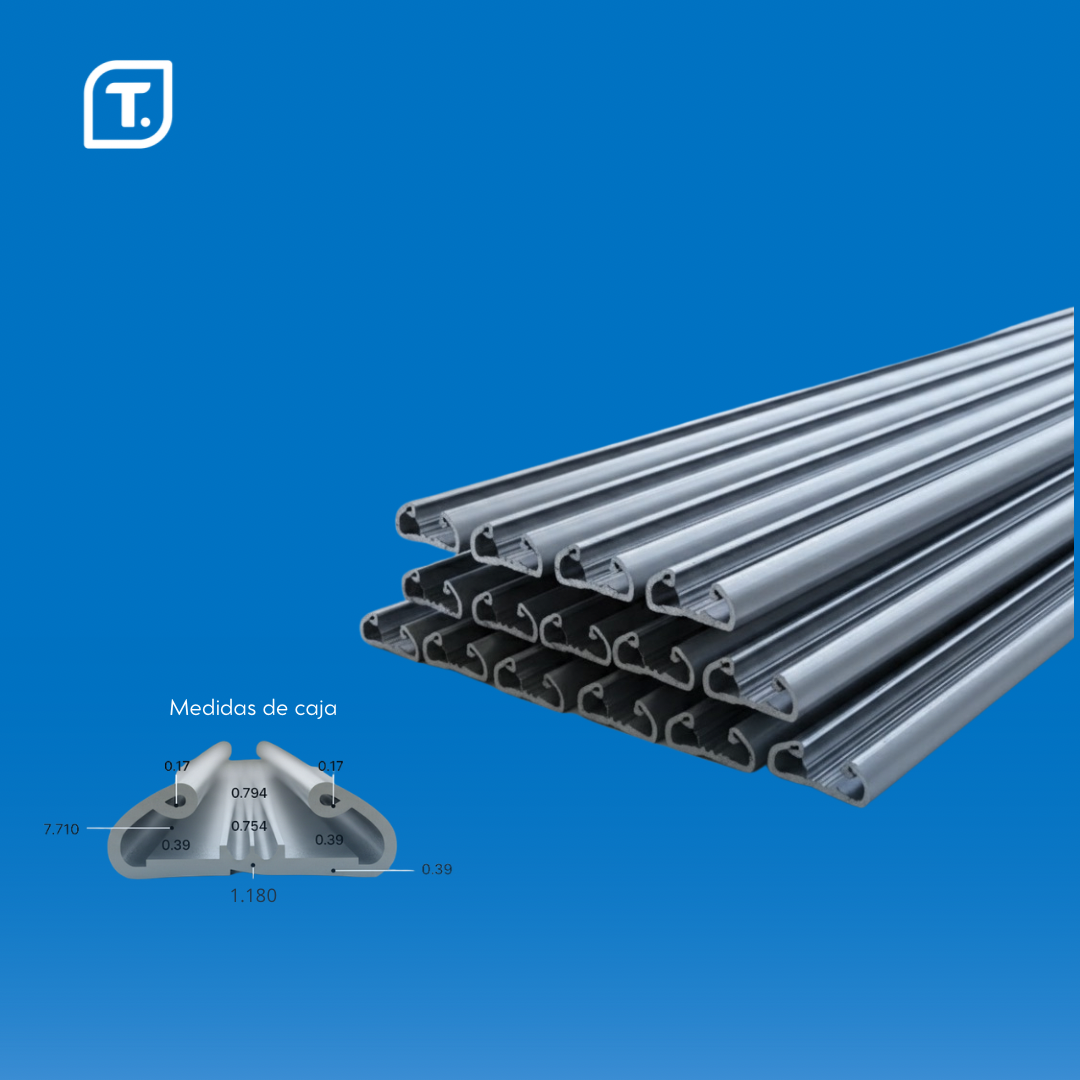 perfil sujetador galvanizado