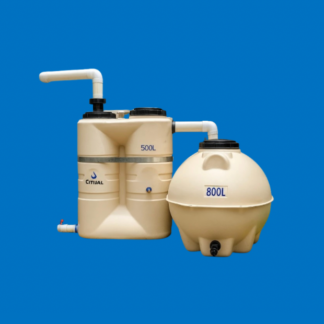 tratador de agua pluvial 500L